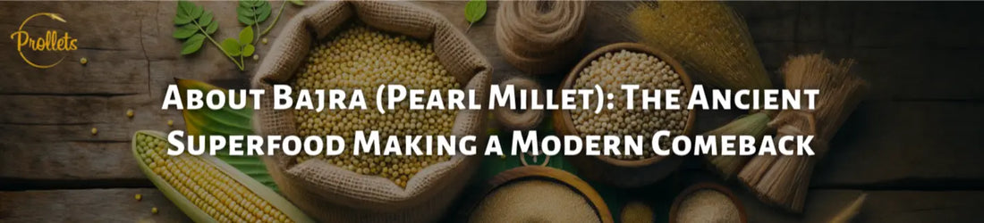 What is Pearl Millet image with bajra in brown sack